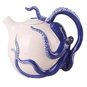 BLUE SKY CERAMIC OCTOPUS TEAPOT